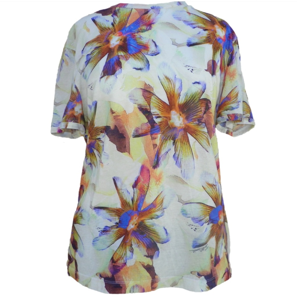 Just Cavalli Floral Blouse/T-Shirt