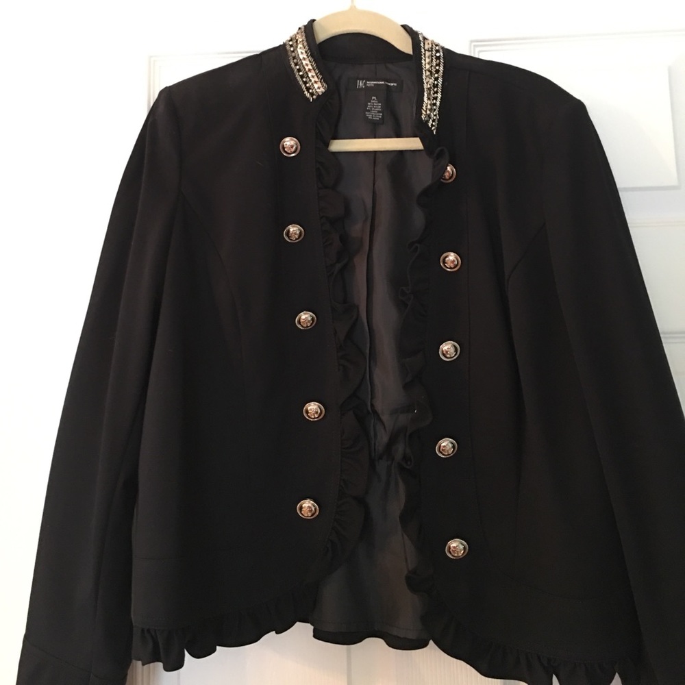 INC Military chic jacket