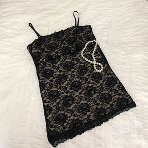 New York & Company Intimates Lace Cami Size XS