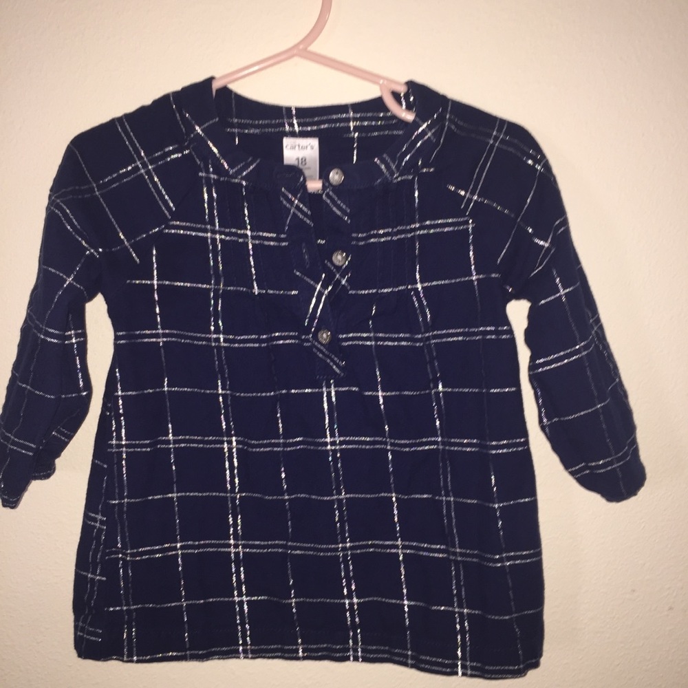 BLUE/SILVER TOP
