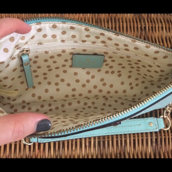 Kate Spade light blue women's purse - Picture 5 of 6
