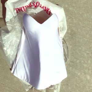 Bridal corset from David bridal NWT