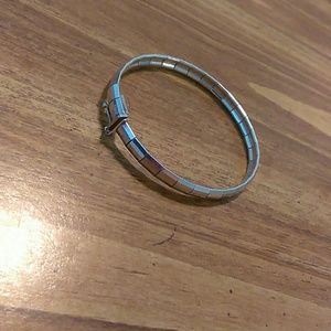Silver plate bracelet