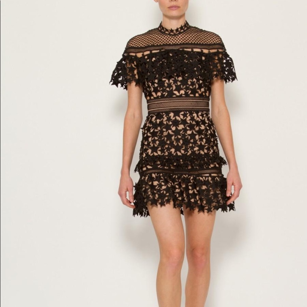 self portrait star dress