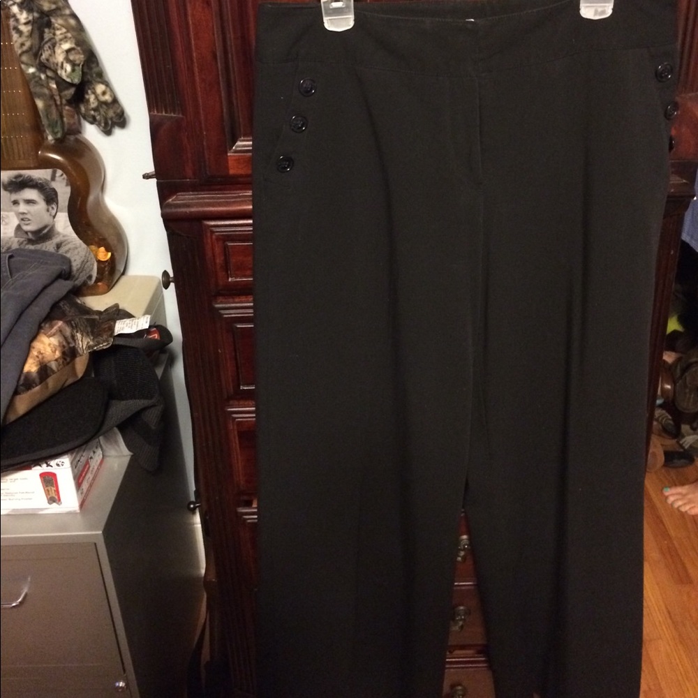 Black dress pants
