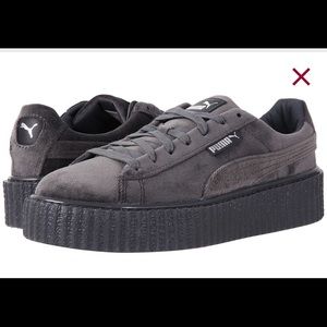 Grey Velvet Fenty Creepers *DEADSTOCK*