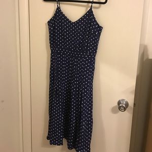 J. Crew Midi Polka Dot Dress