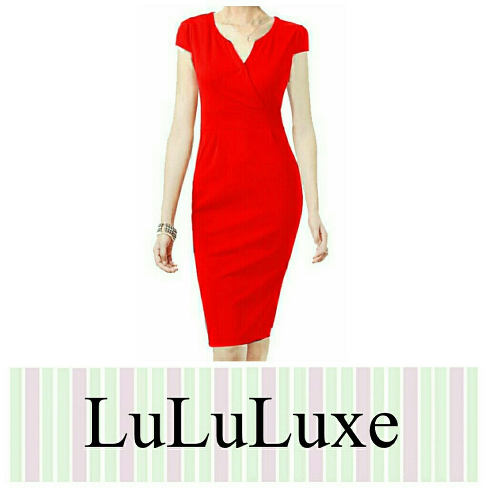 Sexy cap sleeve knit dress