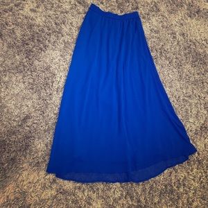 Royal Blue Old Navy Maxi skirt