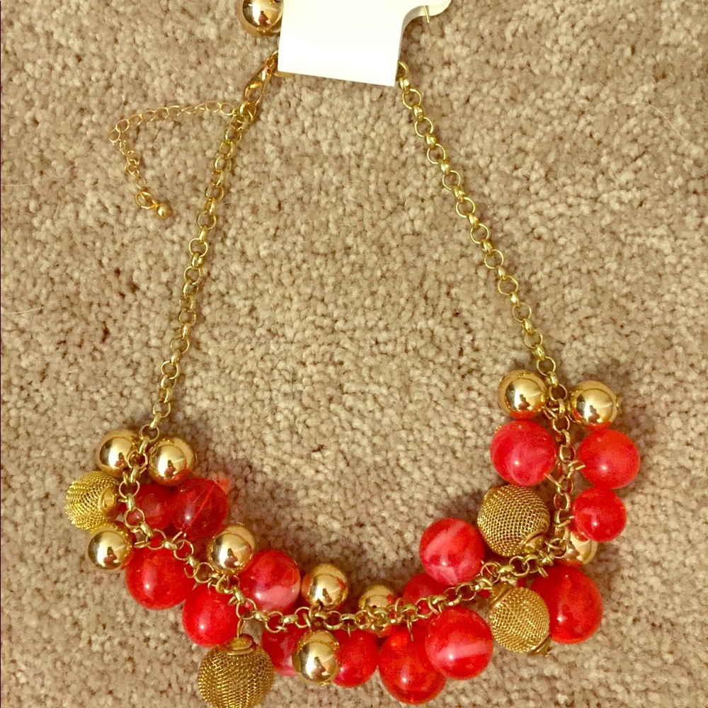 Necklace and matching earrings