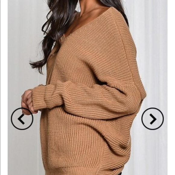 🌟Last 1!!! Oversized, Slouchy Knit Sweater - Picture 4 of 5