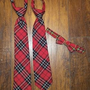 The Children's Place Tie and Bowtie Set.