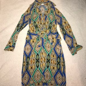 Bold Patterned Dress