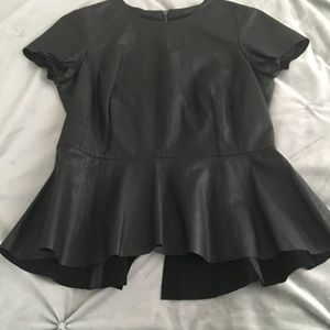 Muubaa Leather Top