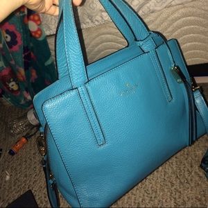 Kate spade turquoise cross body purse