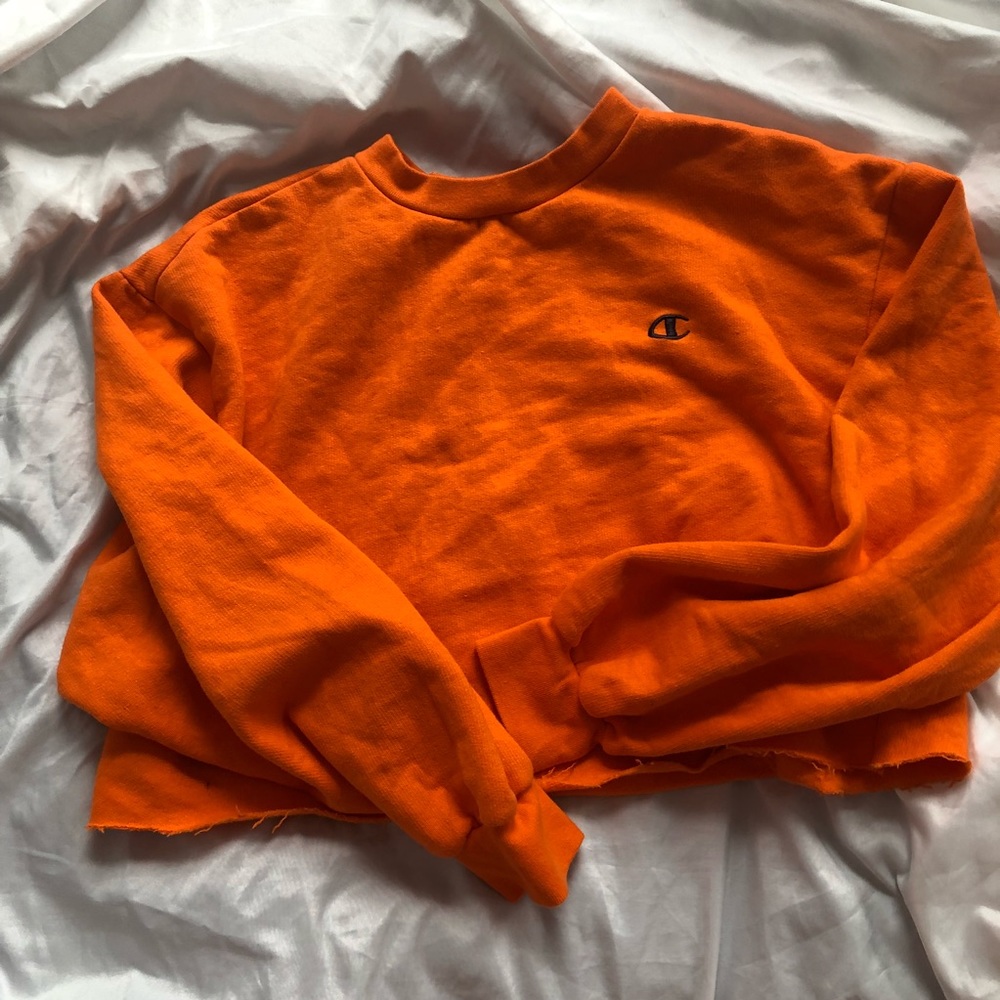 Vintage Champion Cropped Sweatshirt