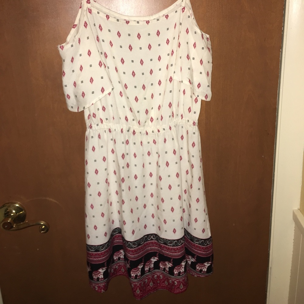 H&M Coachella open shoulder dress size 4