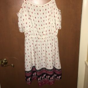 H&M Coachella open shoulder dress size 4