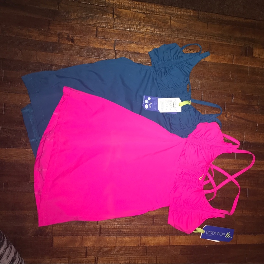 BNWT Bodypop workout tops
