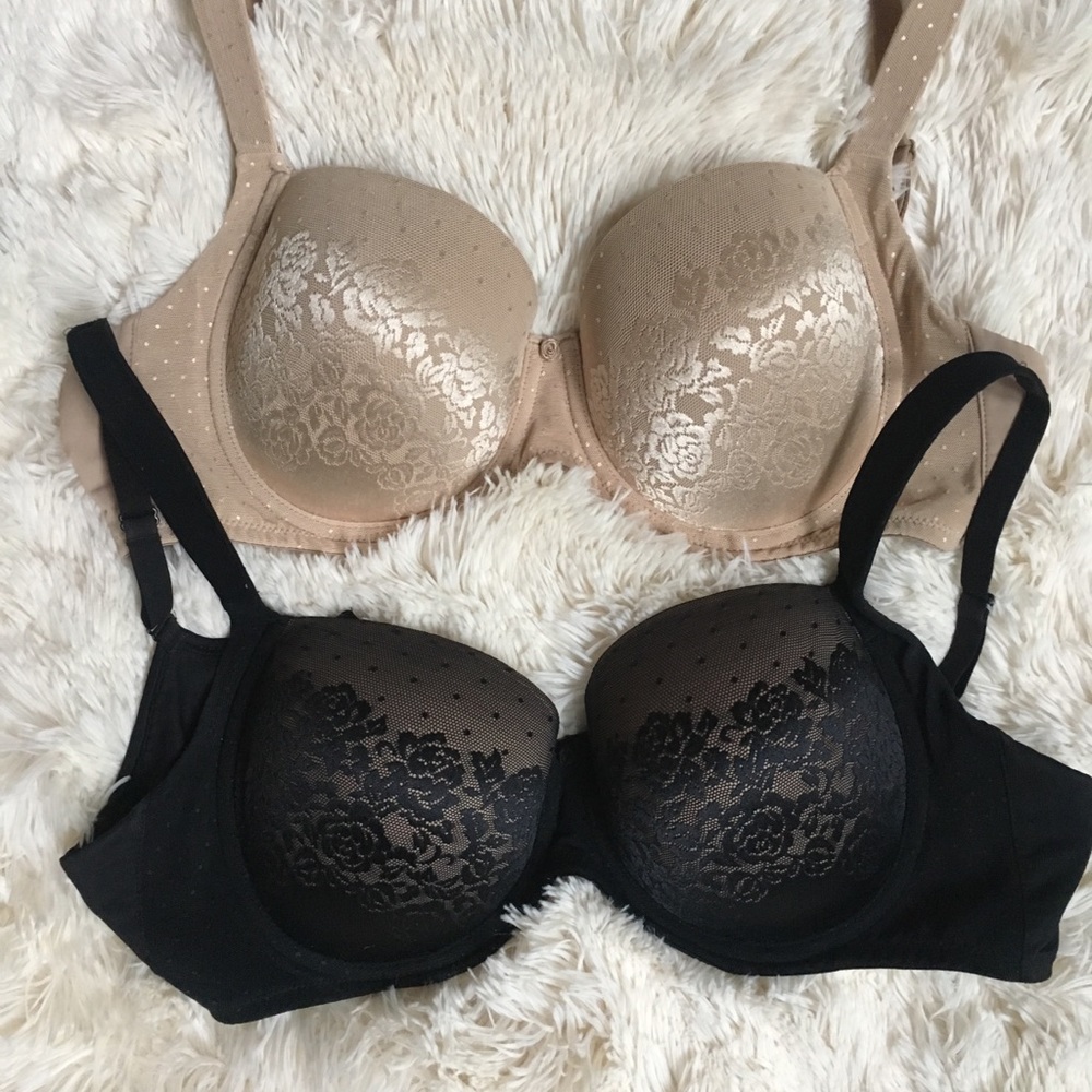 2 bras -Soma Stunning Support Coverage 36D