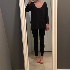 J. Crew three-quarter sleeve drape swing tee