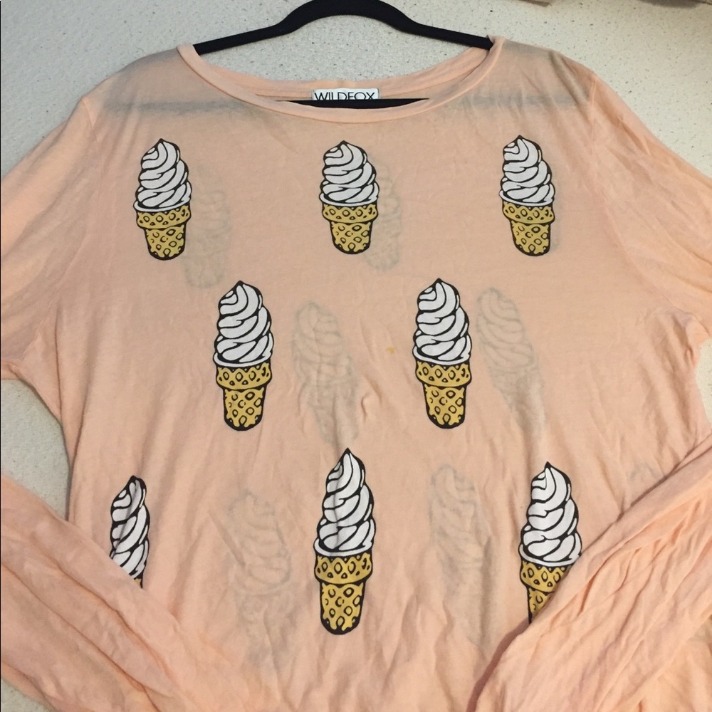 WILDFOX ice cream sweater