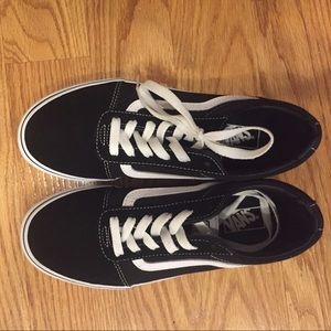 vans sk8 lows, women's 6.5, youth 5