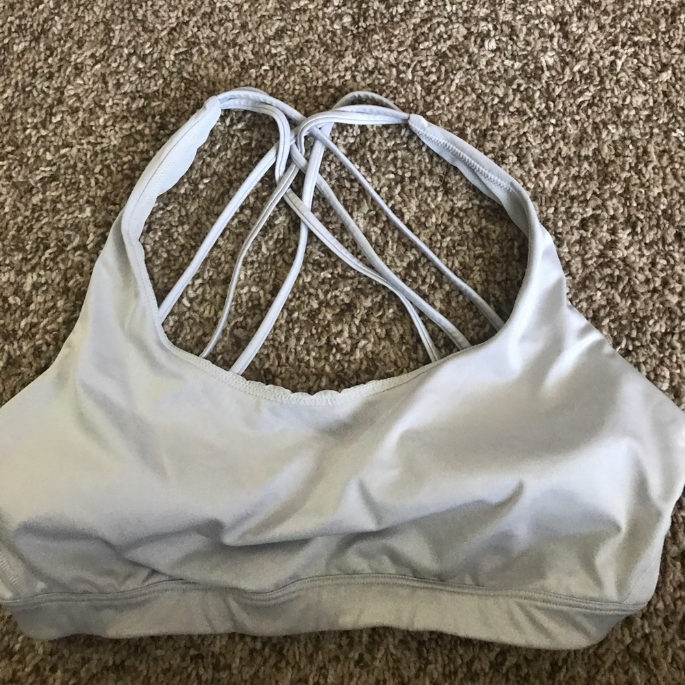 Strappy Victoria’s Secret sports bra - grey size L