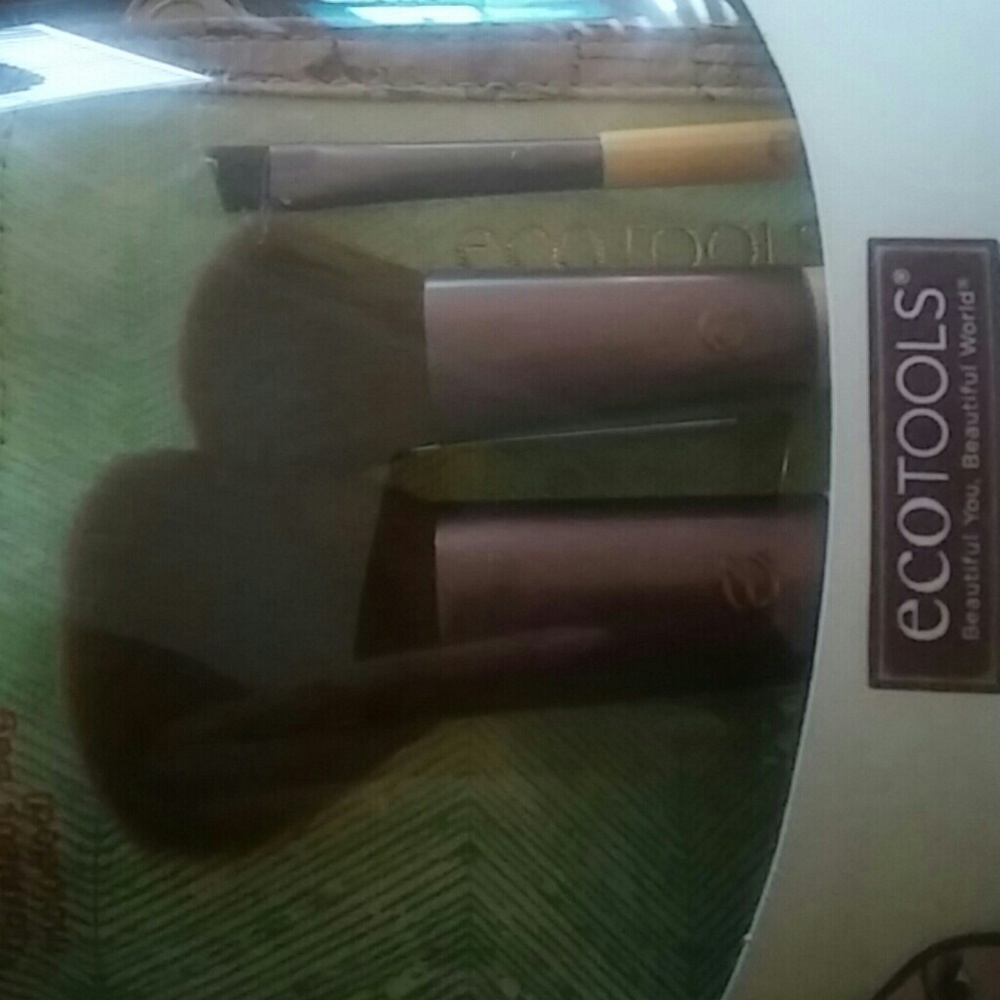 ECOTOOLS Travel makeup brush set w/case