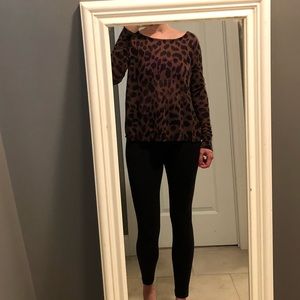 Loft leopard print sweater