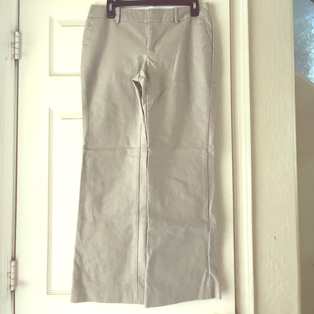Banana Republic Martin Fit khaki slacks-6 petite