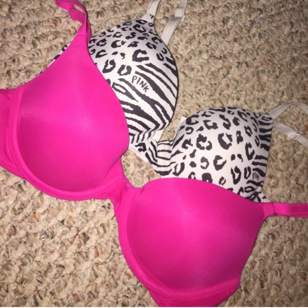 Brand new pink Victoria’s Secret bras