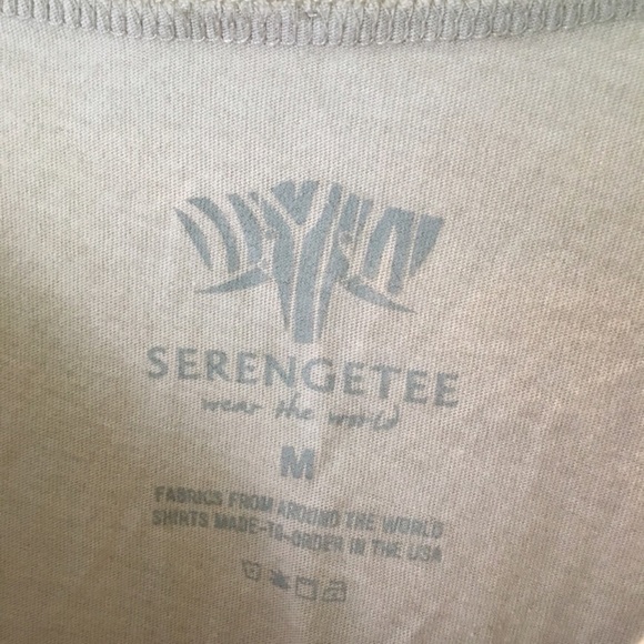 Serengetee / Cropped top w/ contrast pocket - Picture 3 of 4