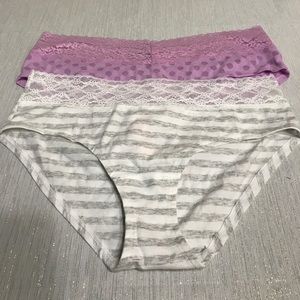 Set of (2) Victoria’s Secret & VS PInk Hiphuggers