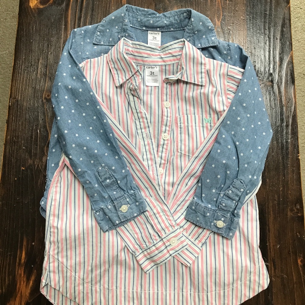 Carter's popovers size 3T