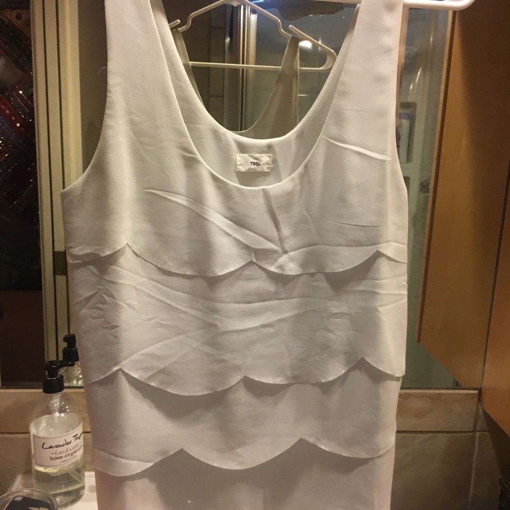 White Tobi Tank