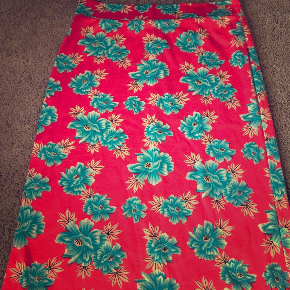 Floral Pencil Skirt