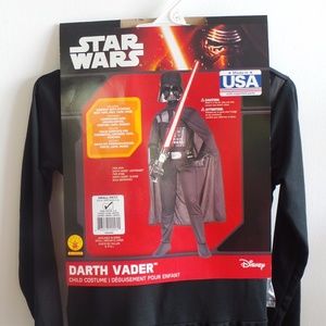 New Disney Star Wars Darth Vader Costume Youth Boy