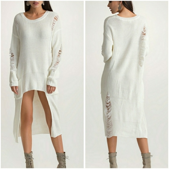 MK Boutique Sweaters - Chunky Cozy Hi-Low Sweater