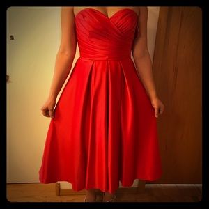 NWT Red Mori Lee formal dress