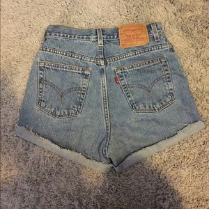 Vintage Levi Jean shorts