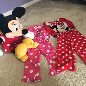 Minnie Mouse Pajama Lot - Little Girls 2t/3t
