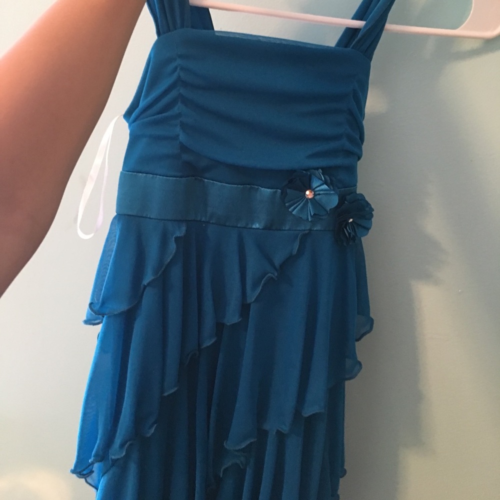 Blue dress