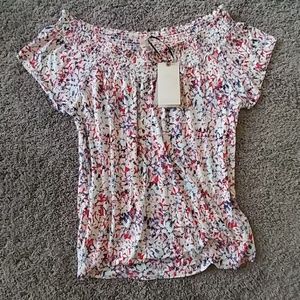 Flowy off shoulder top