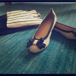 Banana Republic Flats, 8.5, worn twice.