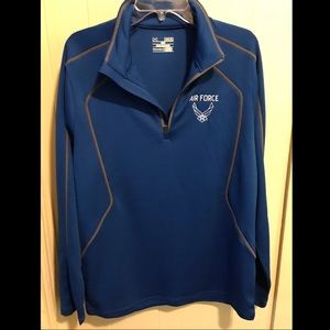 Air Force 1/4 quarter zip fleece long sleeve