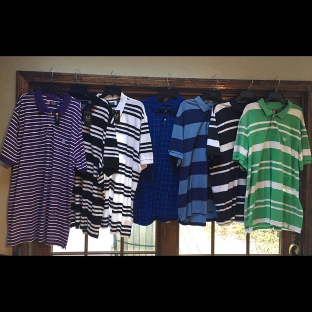 Men’s Chaps Short Sleeved Polo shirts NWOT