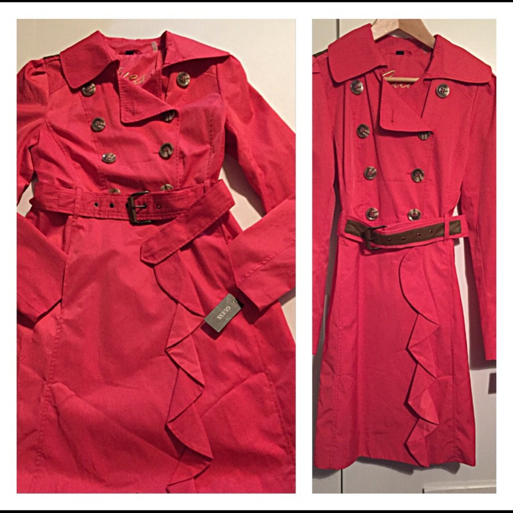NWT GUESS Trench🌹price drop and...
