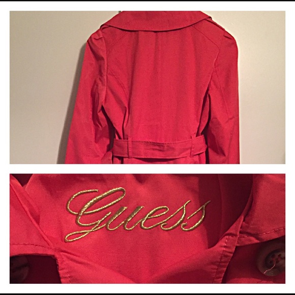 NWT GUESS Trench🌹price drop and... - Picture 5 of 6