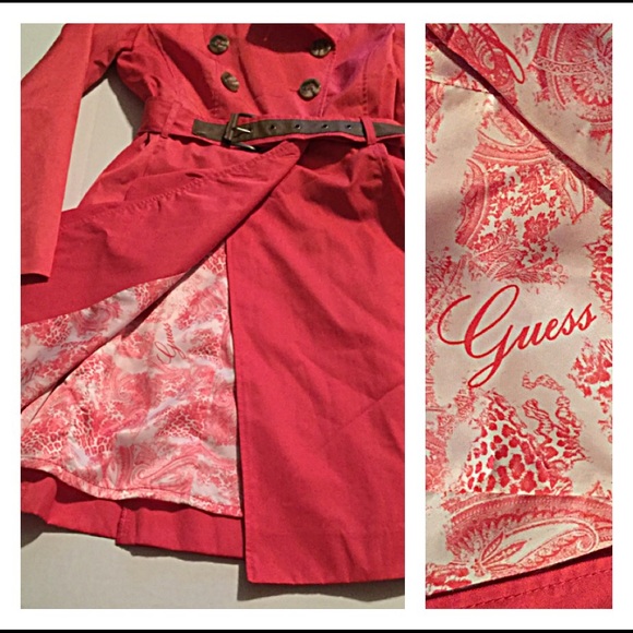 NWT GUESS Trench🌹price drop and... - Picture 6 of 6
